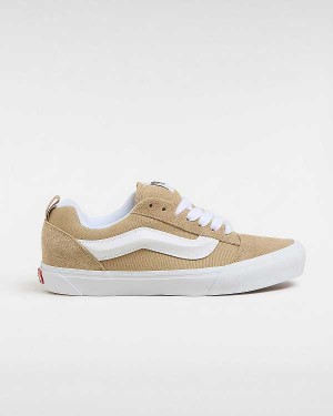 Beige Men Vans Knu Skool Sneakers NZ | VN1873645