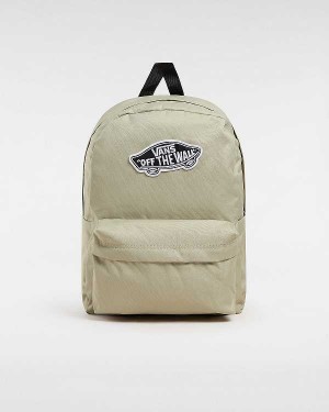 Beige Unisex Vans Old Skool Classic Backpacks NZ | VN2741983