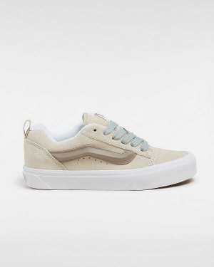 Beige Women Vans Knu Skool Sneakers NZ | VN9015238