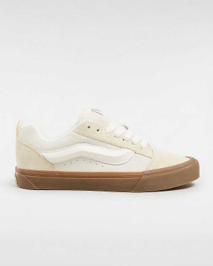 Beige Women Vans Knu Skool Sneakers NZ | VN9264807