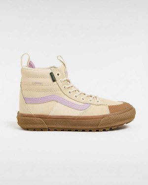 Beige Women Vans MTE Sk8-Hi Waterproof Shoes NZ | VN4759281