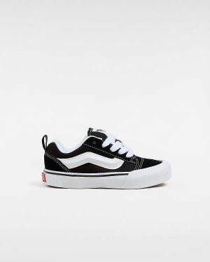 Black Kids' Vans Knu Skool (4-8 Years) Sneakers NZ | VN0872354