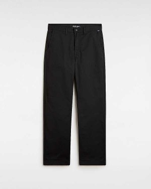 Black Men Vans Authentic Chino Relaxed Pants NZ | VN0519643