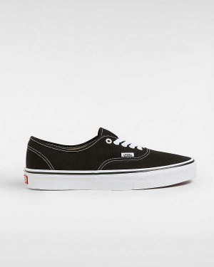 Black Men Vans Authentic Sneakers NZ | VN9530678