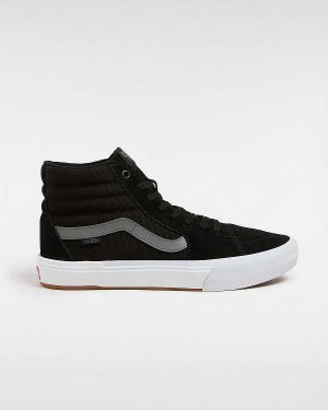 Black Men Vans BMX Sk8-Hi Sneakers NZ | VN8145602