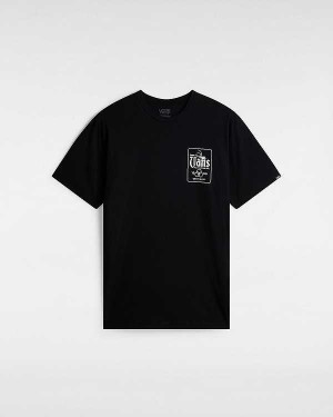 Black Men Vans Bucket List T Shirts NZ | VN9034761