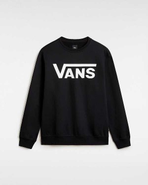 Black Men Vans Classic III Crew Sweatshirt NZ | VN1652978