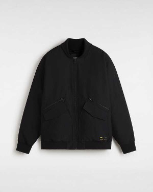 Black Men Vans Clifton Down Bomber Jackets NZ | VN6812073