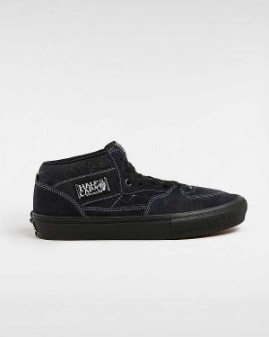 Black Men Vans Half Cab Web Skate Shoes NZ | VN8960432