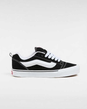 Black Men Vans Knu Skool Skate Shoes NZ | VN7631980