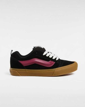 Black Men Vans Knu Skool Sneakers NZ | VN6839410