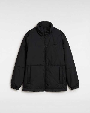 Black Men Vans MTE Norris Puffer Jacket NZ | VN8642739