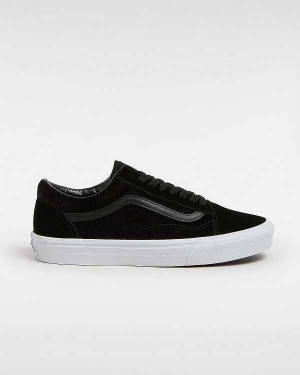 Black Men Vans Old Skool Pig Suede Sneakers NZ | VN1483970