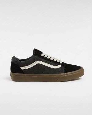 Black Men Vans Old Skool Sneakers NZ | VN1329547