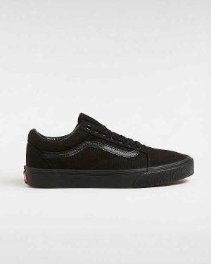 Black Men Vans Old Skool Sneakers NZ | VN8615703