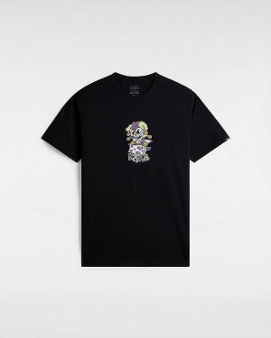 Black Men Vans Prankster T Shirts NZ | VN6297504