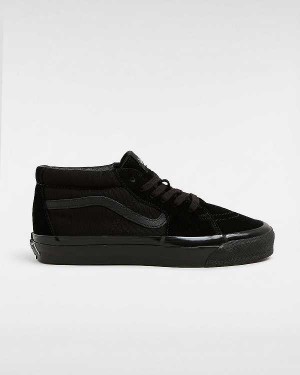 Black Men Vans Premium Sk8-Mid 83 Sneakers NZ | VN2135906