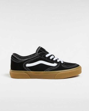 Black Men Vans Rowley Classic Sneakers NZ | VN2981564