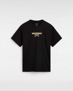 Black Men Vans Sakomo T Shirts NZ | VN8046519