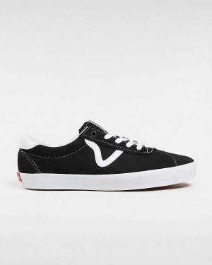 Black Men Vans Sport Low Sneakers NZ | VN7215348