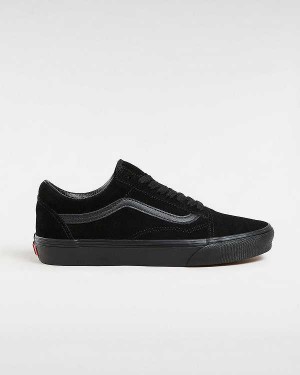 Black Men Vans Suede Old Skool Sneakers NZ | VN5726840