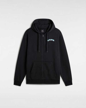 Black Men Vans True Waves Hoodie NZ | VN0273864