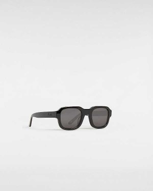 Black Unisex Vans 66 Sunglasses NZ | VN6195382