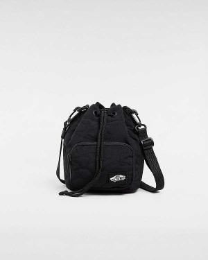 Black Unisex Vans ABD Crossbody Bag NZ | VN7538042