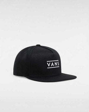 Black Unisex Vans Half Box Hats NZ | VN2849301