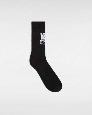 Black Unisex Vans MTE Crestline Crew (1 Pair) Socks NZ | VN2375168