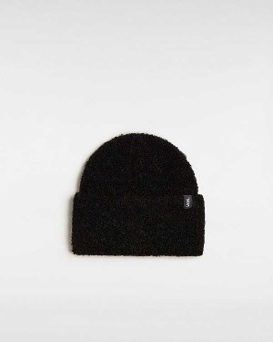 Black Unisex Vans Newton Beanie NZ | VN6750439