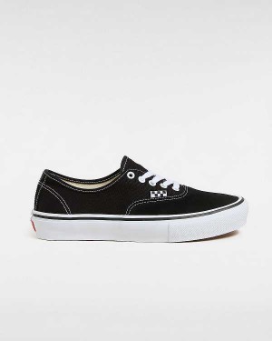 Black Women Vans Authentic Skate Shoes NZ | VN2685193