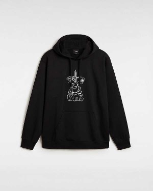 Black Women Vans Crazy Eddy 66 Loose Hoodie NZ | VN5147209