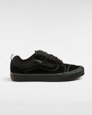 Black Women Vans Knu Skool Sneakers NZ | VN5089437