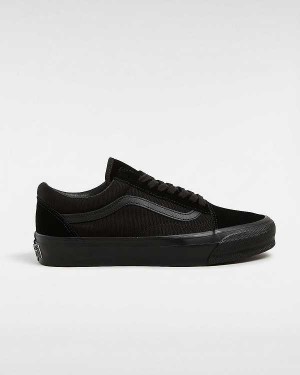 Black Women Vans Premium Old Skool Skate Shoes NZ | VN8609251