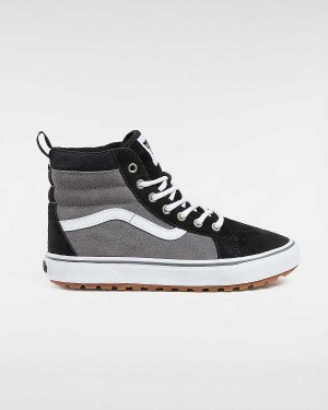 Black / Grey Kids' Vans MTE Sk8-Hi (8-14 years) Sneakers NZ | VN0837612