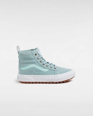 Blue Kids' Vans MTE Sk8-Hi (4-8 Years) Sneakers NZ | VN7362405