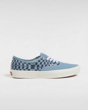 Blue Men Vans Authentic Sneakers NZ | VN9142356