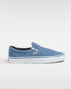 Blue Men Vans Classic Slip On Shoes NZ | VN1046257