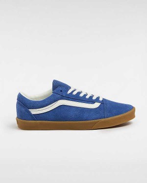 Blue Men Vans Old Skool Lowpro Sneakers NZ | VN6031849