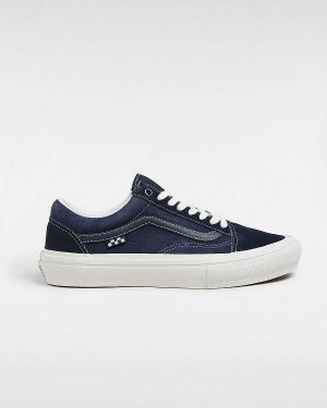 Blue Men Vans Old Skool Skate Shoes NZ | VN5789432