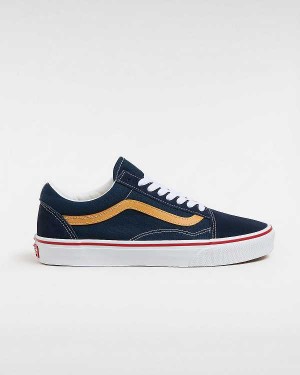 Blue Men Vans Old Skool Sneakers NZ | VN8654209