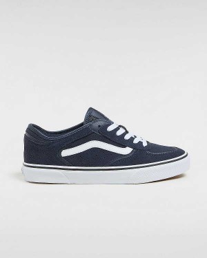 Blue Men Vans Rowley Classic Sneakers NZ | VN4057829