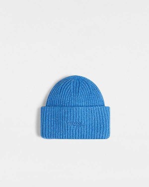 Blue Unisex Vans Densmore Wide Cuff Beanie NZ | VN1964732