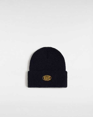 Blue Unisex Vans Spray On Cuff Beanie NZ | VN5430185