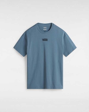 Blue Women Vans Flying V Oversized T Shirts NZ | VN9803572