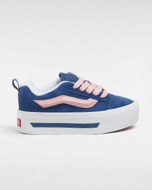 Blue Women Vans Knu Stack Sneakers NZ | VN5328769