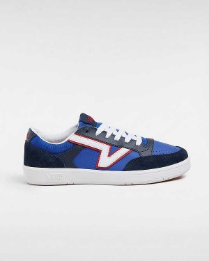 Blue Women Vans Lowland ComfyCush Tennis Shoes NZ | VN4615738