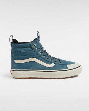 Blue Women Vans MTE Sk8-Hi Waterproof Shoes NZ | VN8536941