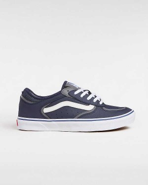 Blue Women Vans Rowley Skate Shoes NZ | VN5208379